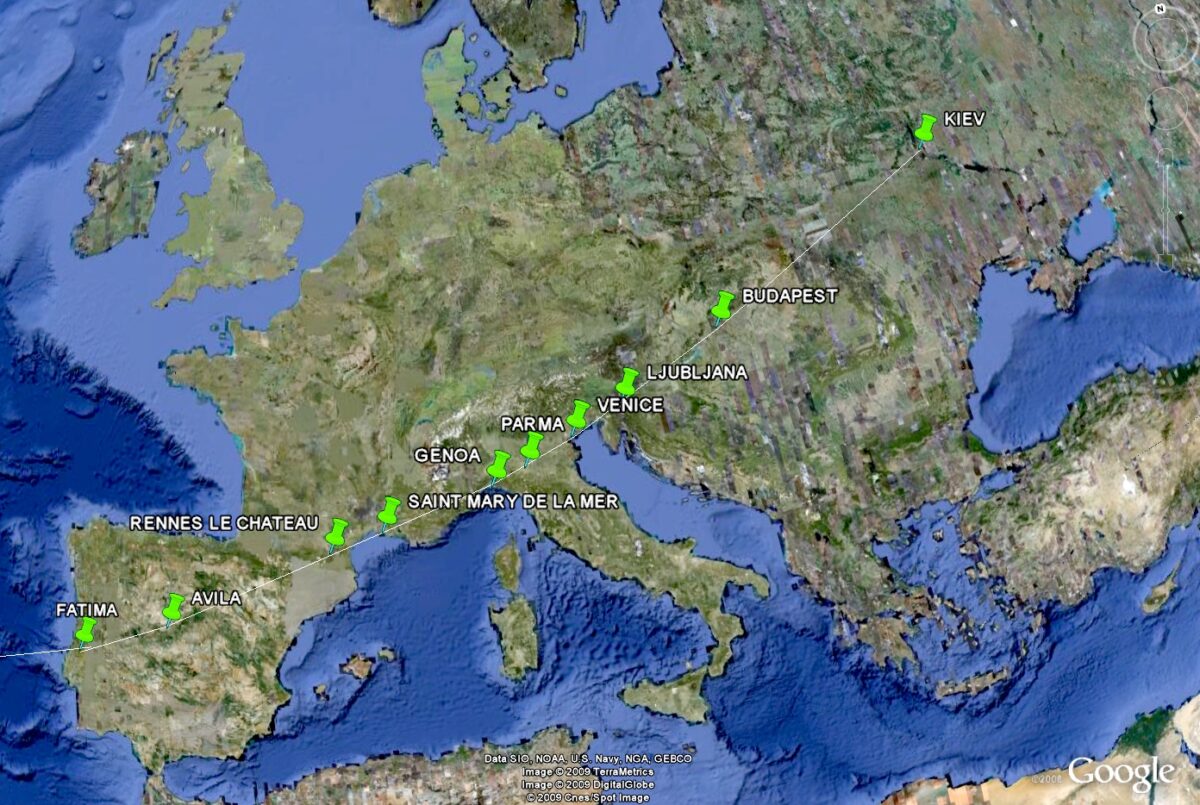 Sacred Latitudes of the West