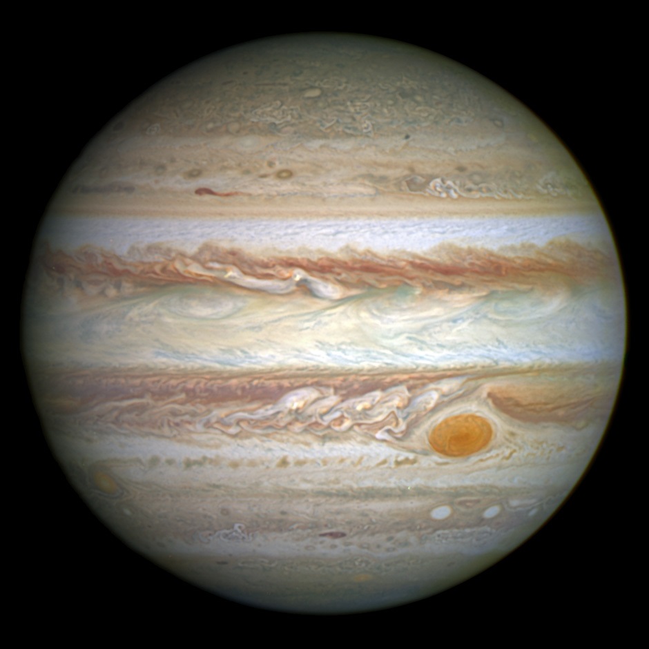 Planet Jupiter by Hubble